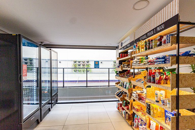 Apartamento 02 quartos cama casal + solteiro com varanda