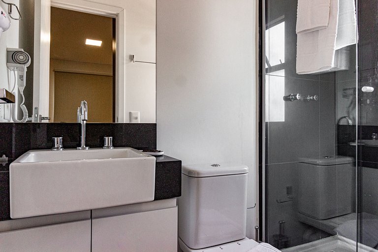 Studio Premium com varanda