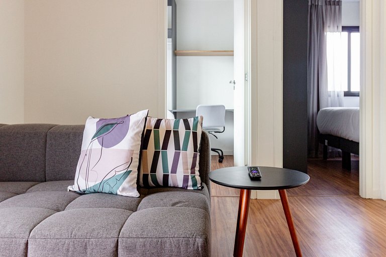 Apartamento Premium 02 quartos cama casal+solteiro com varan