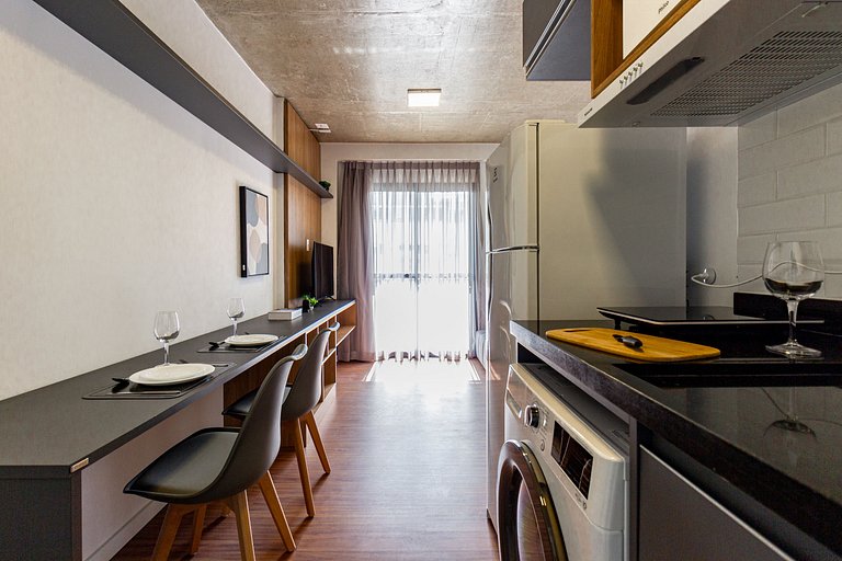 Apartamento Premium 02 quartos cama casal+solteiro com varan