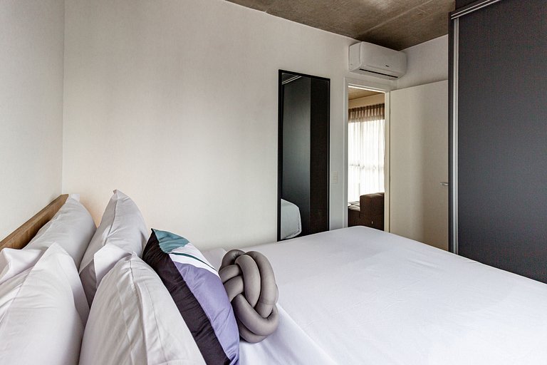 Apartamento Premium 02 quartos cama casal+solteiro com varan