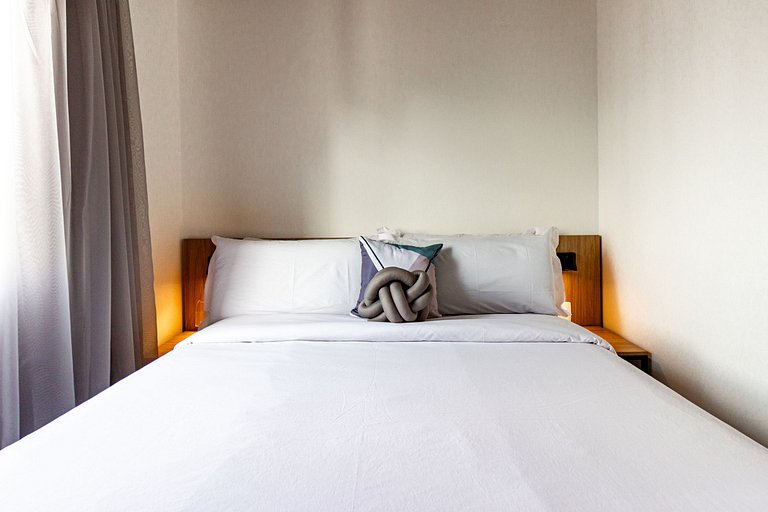 Apartamento Premium 02 quartos cama casal+solteiro com varan