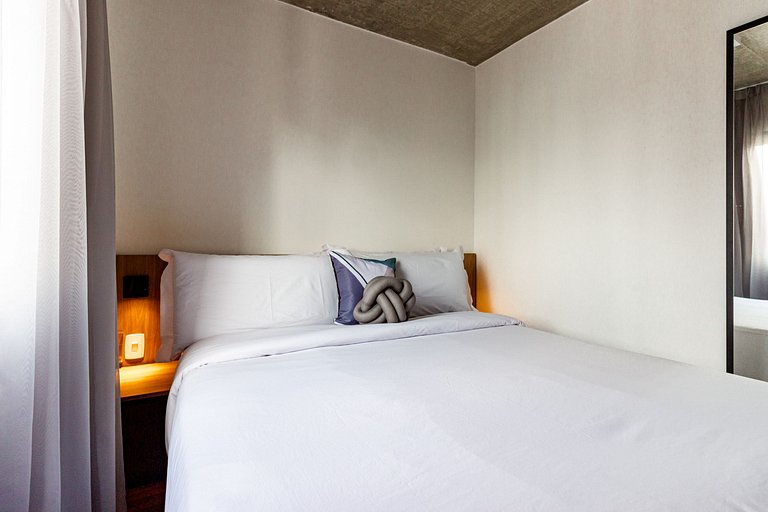 Apartamento Premium 02 quartos cama casal+solteiro com varan