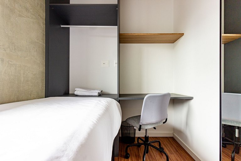 Apartamento Premium 02 quartos cama casal+solteiro com varan