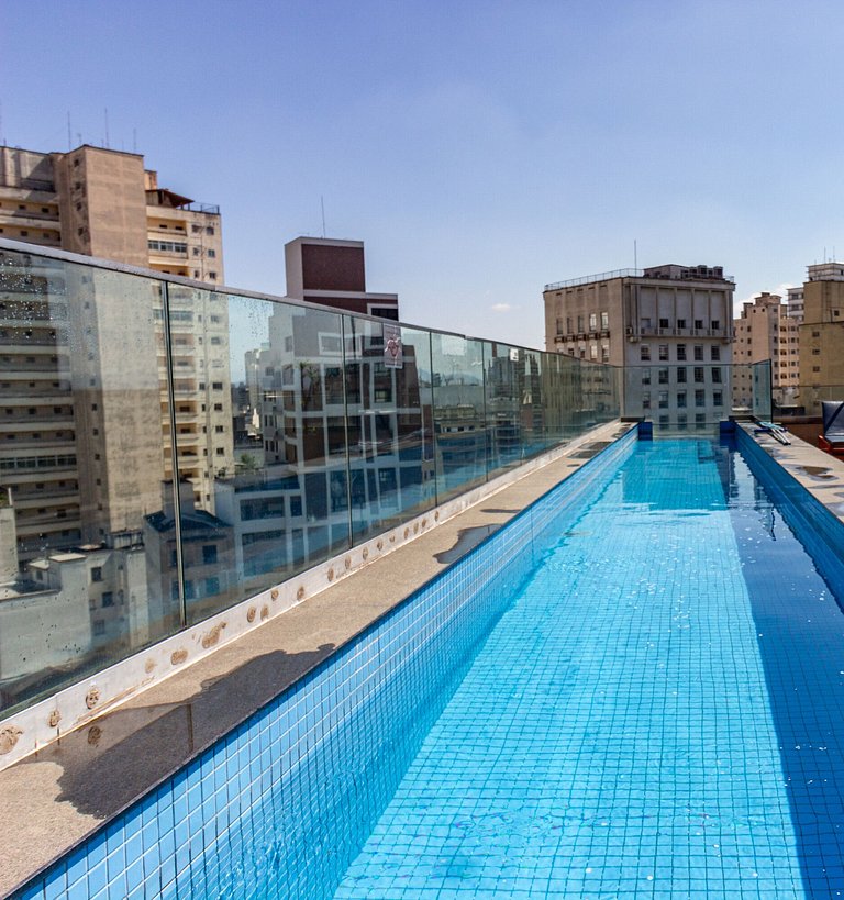 Apartamento com Vista e andar alto no Arouche