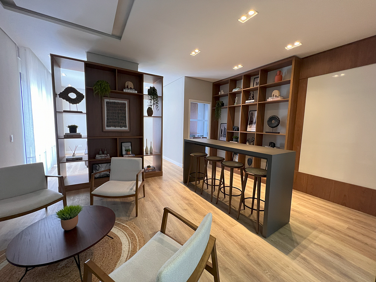 Studio Prime novinho em Curitiba, Prado Velho- Plano mensal