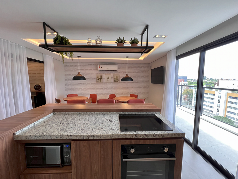 Studio Prime novinho em Curitiba, Prado Velho- Plano mensal
