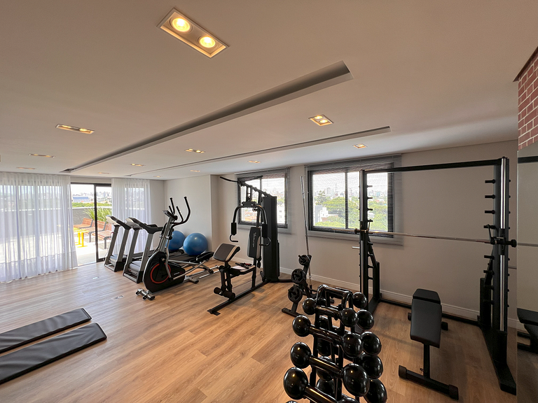 Studio Prime novinho em Curitiba, Prado Velho- Plano mensal