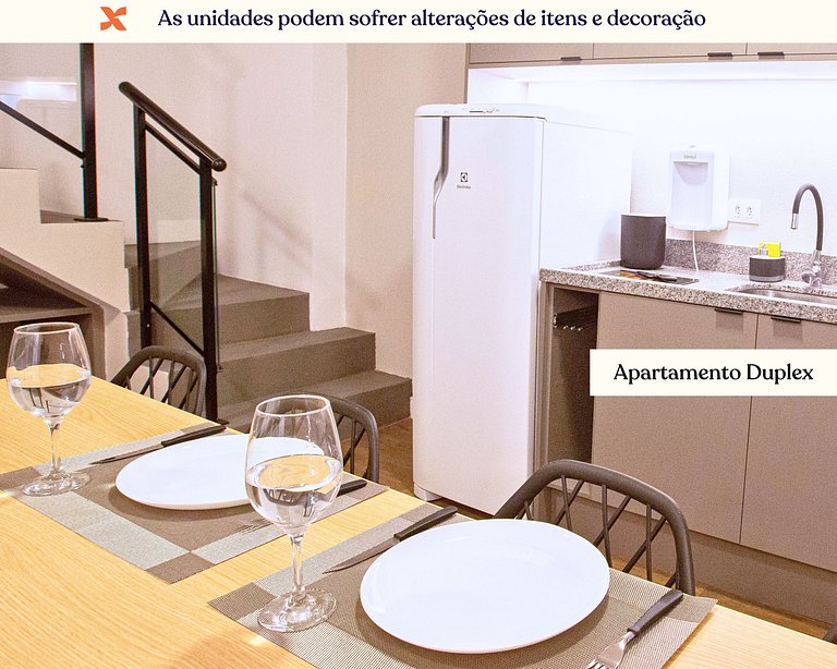 Apto Duplex já mobiliado para locação