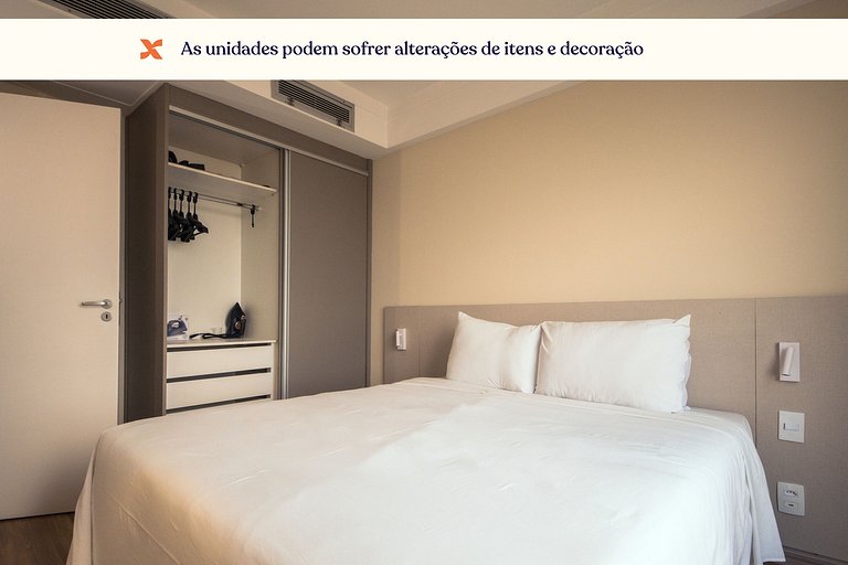 Apartamento standard 1 cama casal