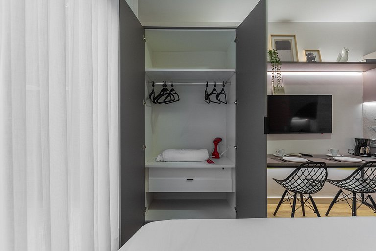 Studio novinho em Curitiba- Prado Velho- Plano mensal
