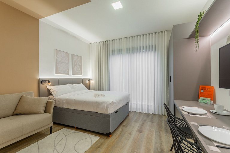 Studio novinho em Curitiba- Prado Velho- Plano mensal