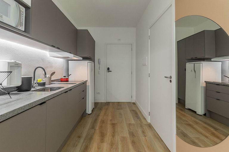 Studio novinho em Curitiba- Prado Velho- Plano mensal