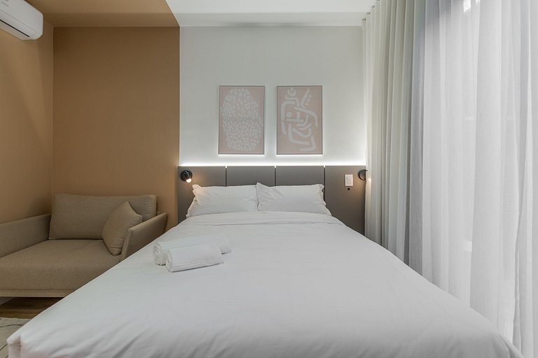 Studio novinho em Curitiba- Prado Velho- Plano mensal