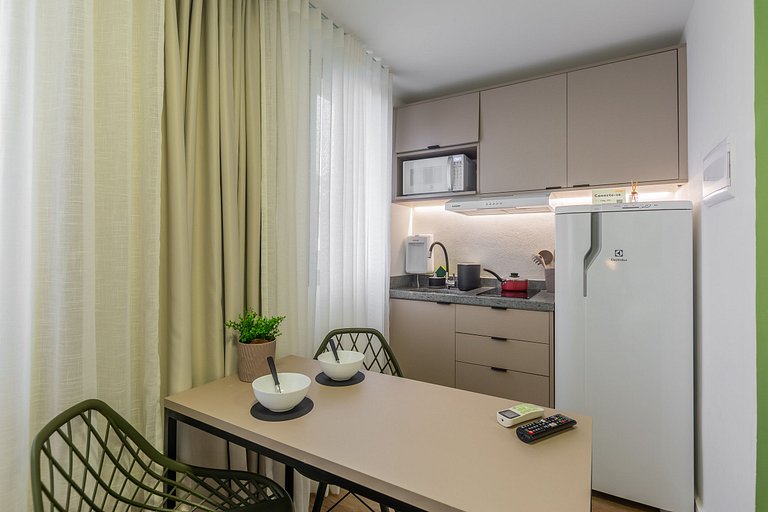 Studio em Curitiba- Prado Velho- Plano mensal