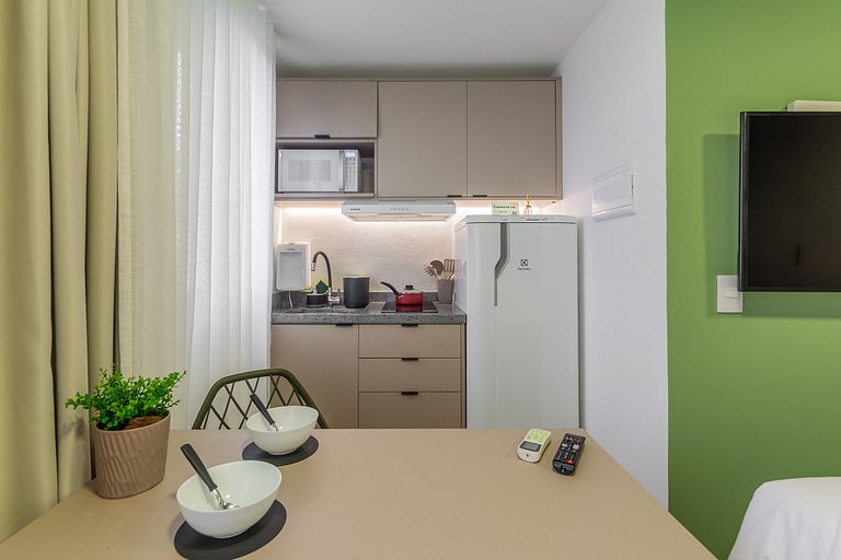 Studio em Curitiba- Prado Velho- Plano mensal