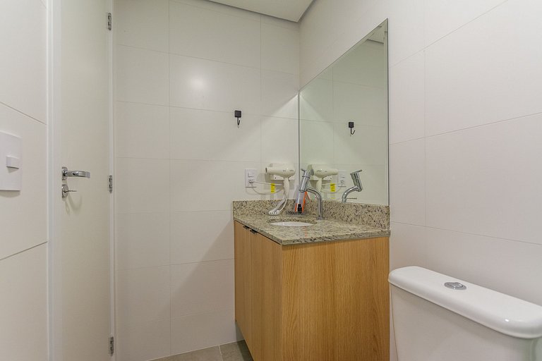 Studio Plus em Curitiba. Prado Velho- Plano mensal
