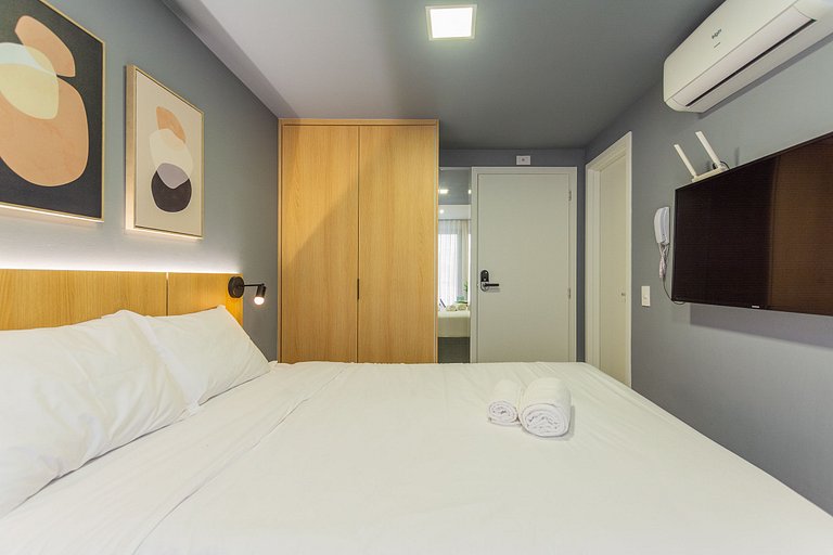Studio plus 1 double bed