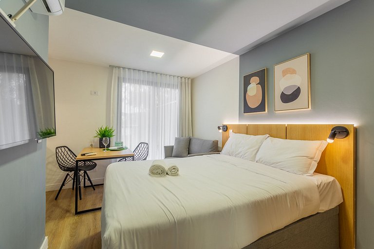 Studio plus 1 double bed