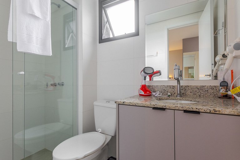 Studio Prime novinho em Curitiba, Prado Velho- Plano mensal