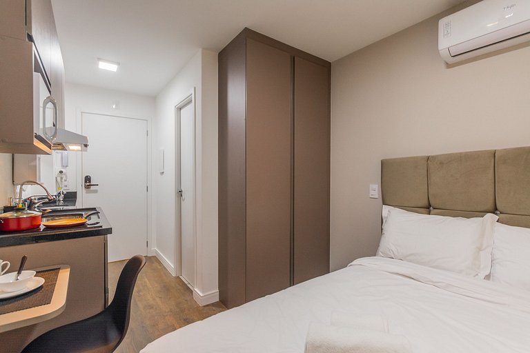 Studio compact 1 db bed