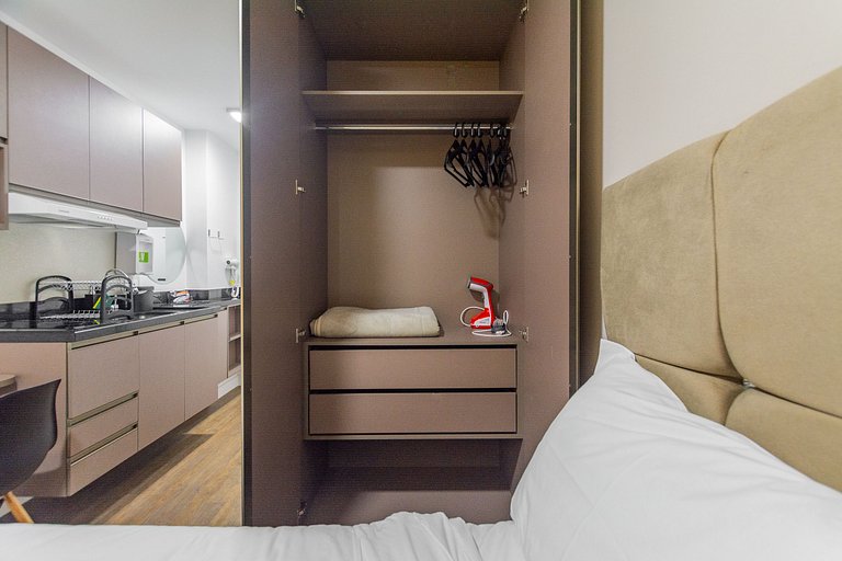 Studio compact 1 db bed