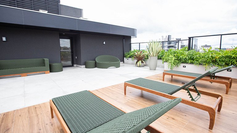 Studio versátil novinho, Alto da Glória, Curitiba