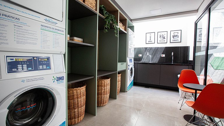 Studio compacto 1 cama de casal