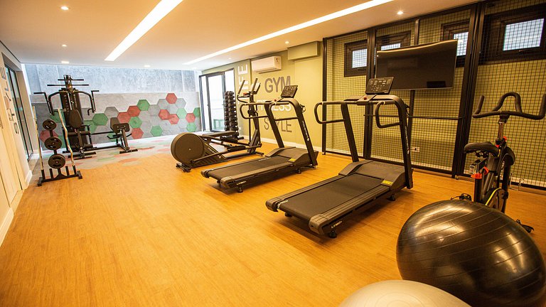 Studio versátil novinho, Alto da Glória, Curitiba