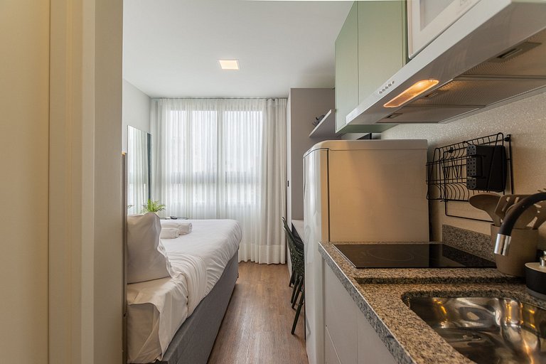 Studio versátil novinho, Alto da Glória, Curitiba