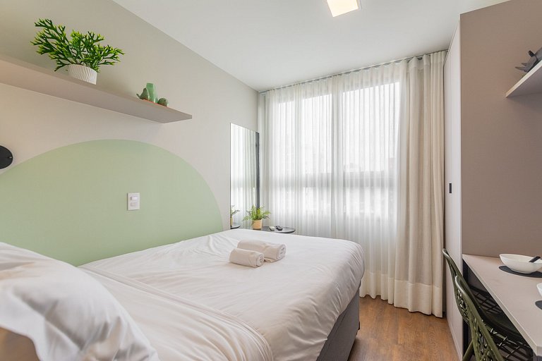 Studio versátil novinho, Alto da Glória, Curitiba