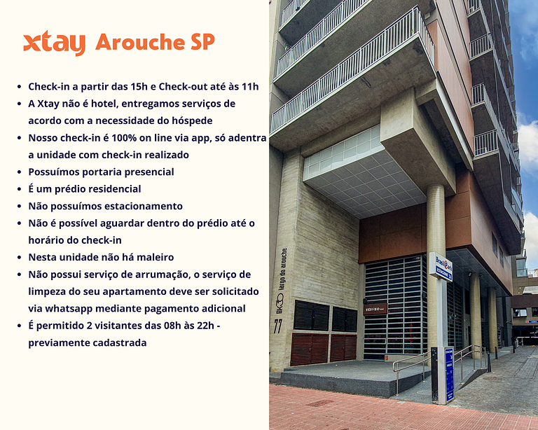Apartamento com Vista e andar alto no Arouche