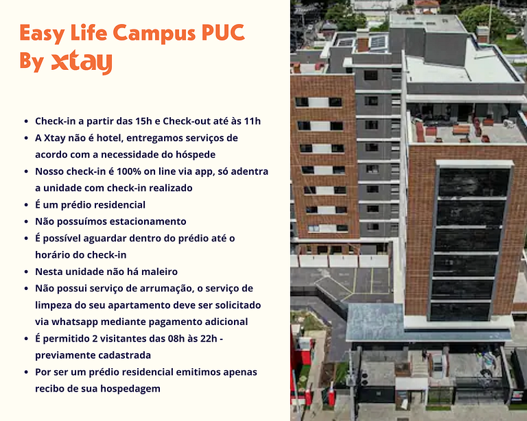 Studio Prime novinho em Curitiba, Prado Velho- Plano mensal