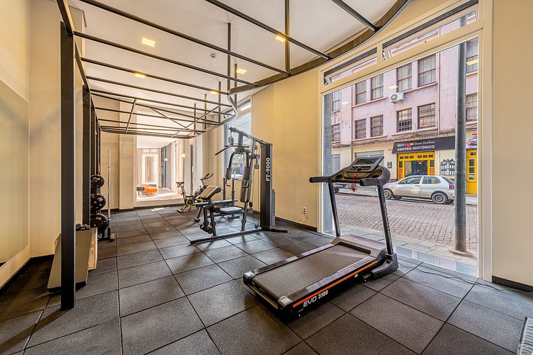 Studio conforto com vista