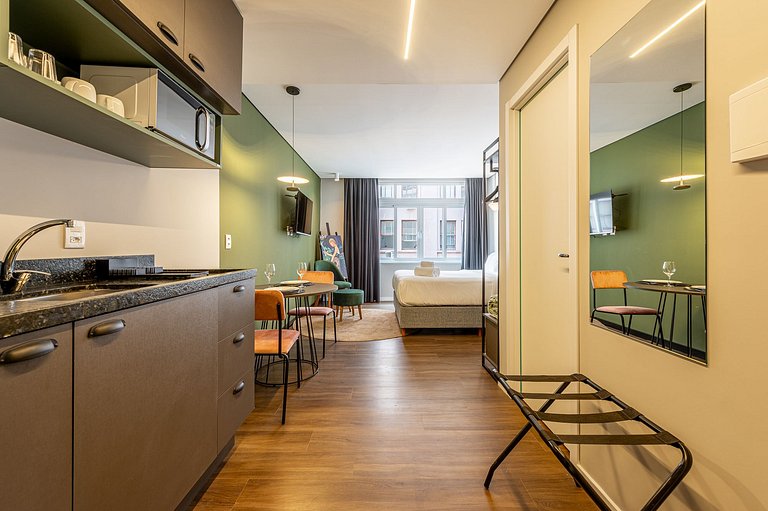 Studio em Porto Alegre, Centro Histórico- Contas inclusas