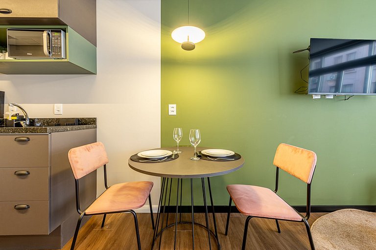 Studio em Porto Alegre, Centro Histórico- Contas inclusas