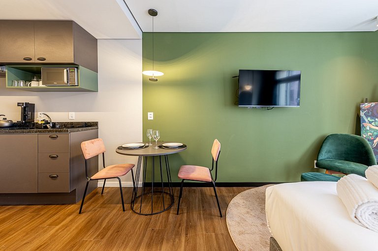 Studio em Porto Alegre, Centro Histórico- Contas inclusas