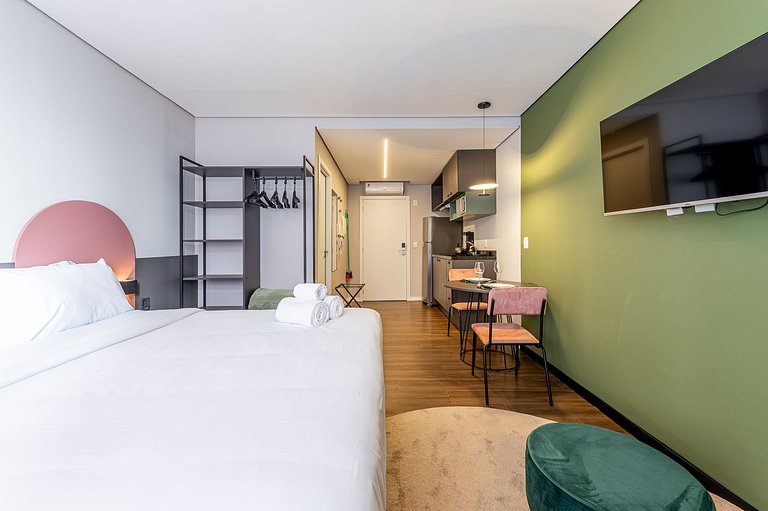 Studio em Porto Alegre, Centro Histórico- Contas inclusas