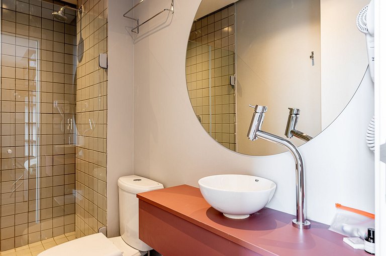 Studio conforto com vista