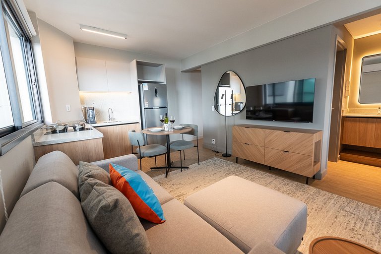 Studio Luxo com vista