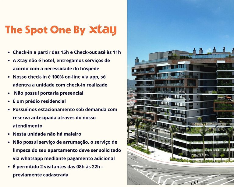 The Spot One By Xtay - Conforto e sofisticação em Balneário