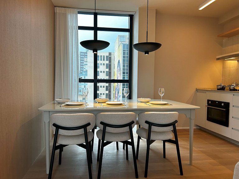 Apartamento 2 suites vista mar