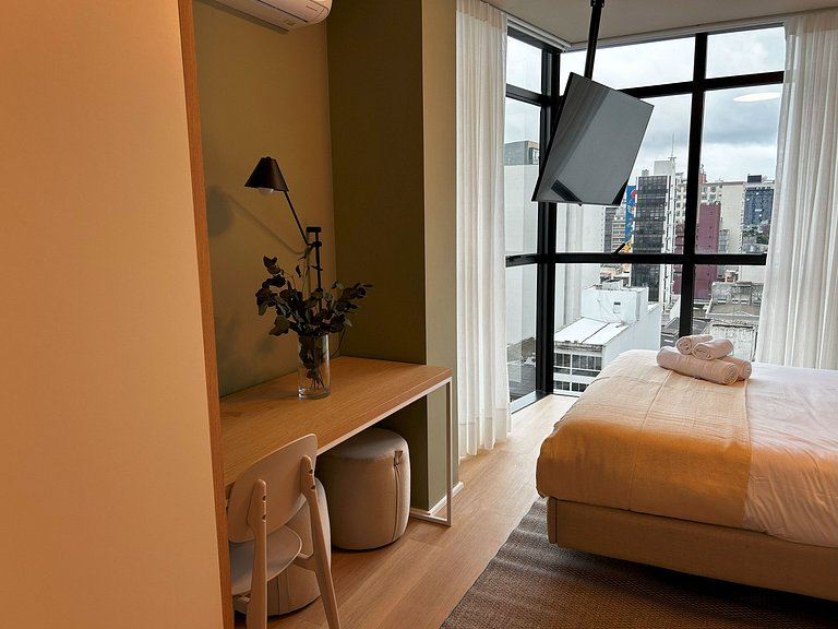 Apartamento 2 suites vista mar