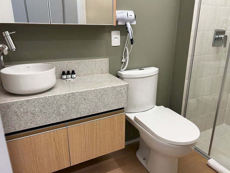 Apartamento 2 suites vista mar