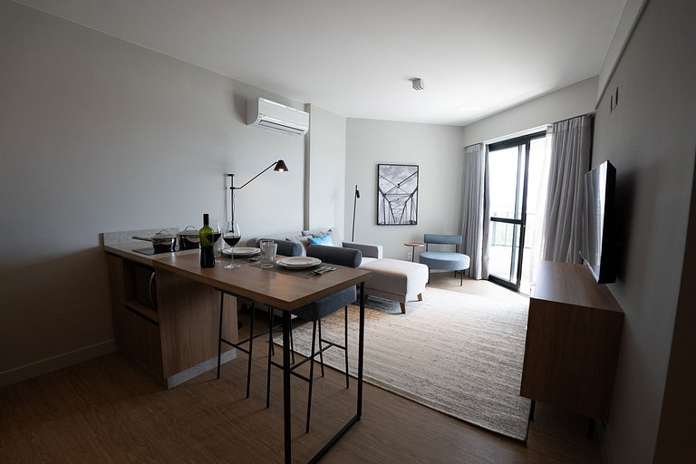 Apartamento 1 quarto com vista