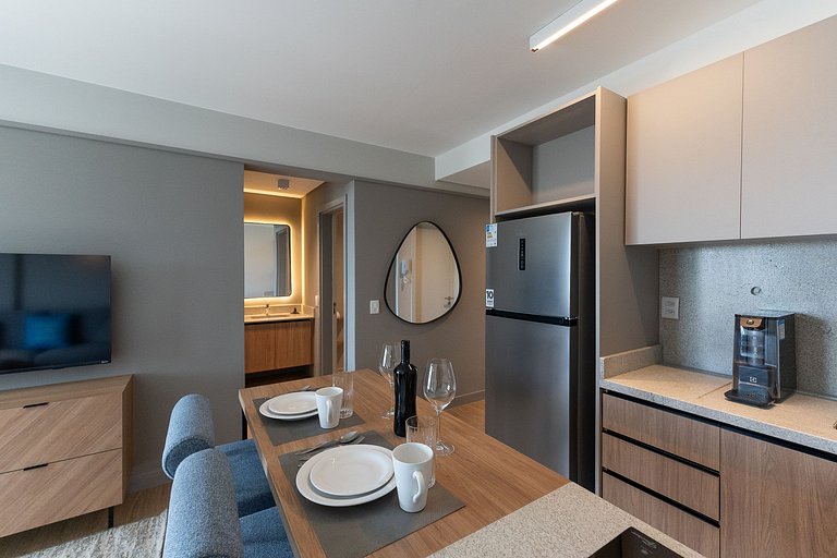 Apartamento 1 quarto com vista
