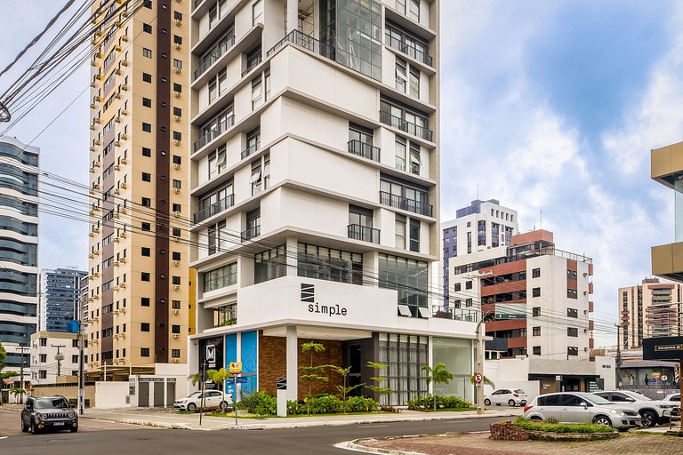 Studio Premium com sacada
