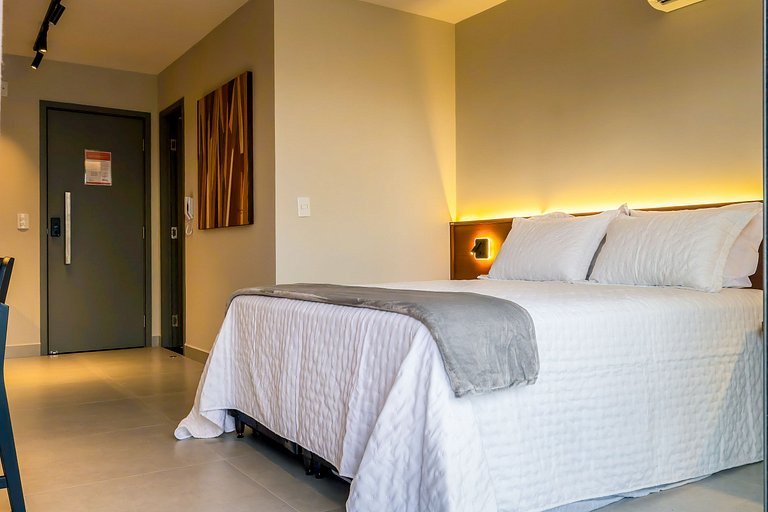 Studio Premium com sacada