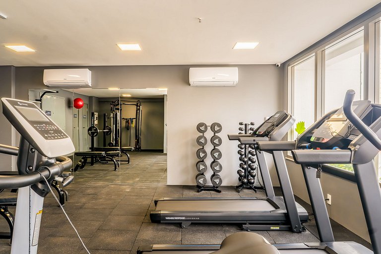 Studio Premium com sacada