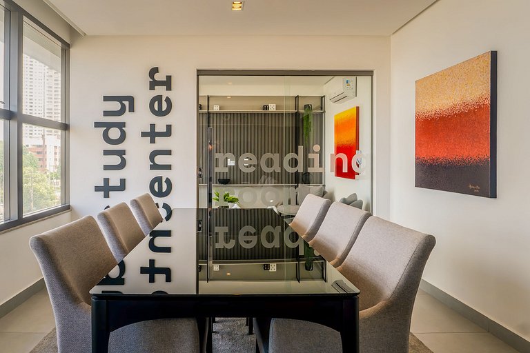 Studio Premium com sacada